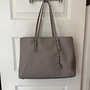 Michael Kors Grey Tote Bag